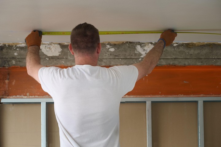 Nové bývanie - znížený strop zo sadrokartónu